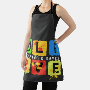 TIEFE LIEBE RETTE LEBEN SCHÜRZE