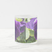tiefe Lila Pansy, Mattglastasse (Mittel)