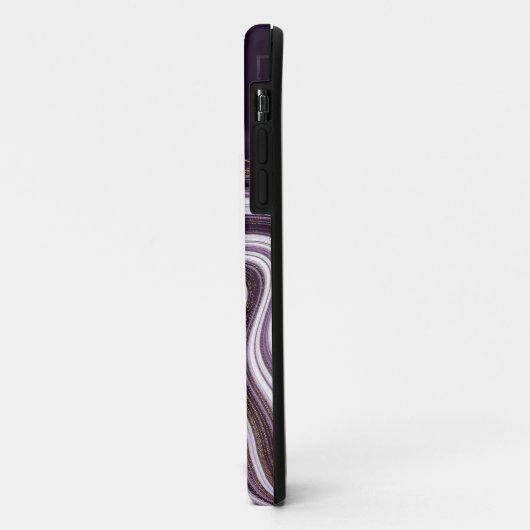 TIEFE LILA RADIERELEGANZ IPHONE-FALL Case-Mate iPhone HÜLLE (Hinten/Links)