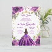 Tiefe Lila Rose Charra Mis Ruhige Einladung (Stehend Vorderseite)