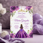 Tiefe Lila Rose Charra Mis Ruhige Einladung<br><div class="desc">Tiefe Lila Rose Charra Mis Quince Einladung Mis Quince Anos,  15. Geburtstag, </div>