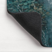 Tiefe Ozean-Felsstruktur Mousepad (Ecke)