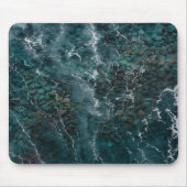 Tiefe Ozean-Felsstruktur Mousepad (Vorne)