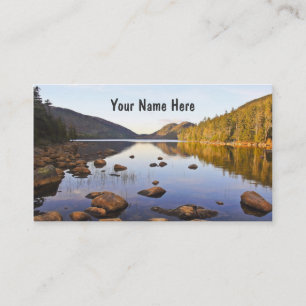 Tiefe Perspektive Visitenkarte