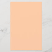 Tiefe Pfirsichfarben Flyer (Hinten)