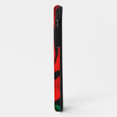 Tiefe Rote Rose Case-Mate iPhone Hülle (Hinten/Links)