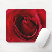 tiefe rote Rose Mousepad (Mit Mouse)