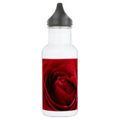 tiefe rote Rose Trinkflasche (Links)