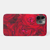 Tiefe rote Rosen Case-Mate iPhone Hülle (Rückseite (Horizontal))