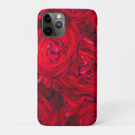 Tiefe rote Rosen Case-Mate iPhone Hülle