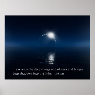 Tiefe Sachen von Dunkelheit Poster
