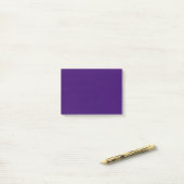 Tiefe Violette, solide Farbe Post-it Klebezettel (Auf Schreibtisch)