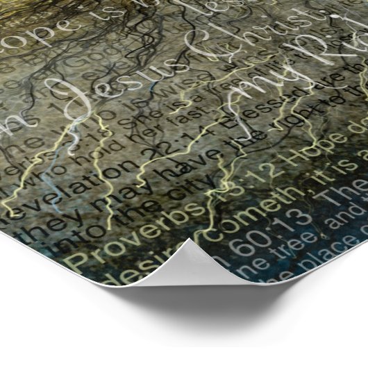 Tiefe Wurzeln Poster (Ecke)