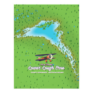 Tiefebene Nordirland Fotodruck