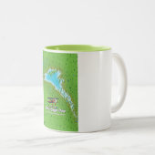 Tiefebene Nordirland Zweifarbige Tasse (VorderseiteRechts)