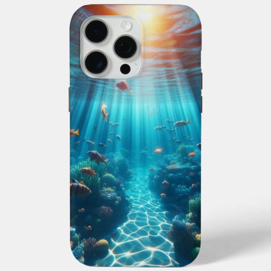 Tiefen der Seeanbindung Case-Mate iPhone Hülle (Rückseite)