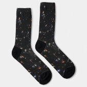 Tiefenfeldgalaxien Socken (Rechts)