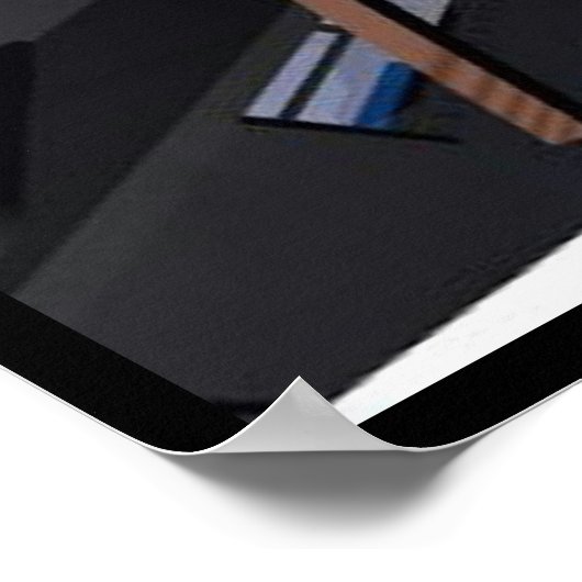 Tiefenwahrnehmung Poster (Ecke)