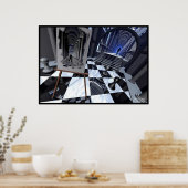 Tiefenwahrnehmung Poster (Küche)