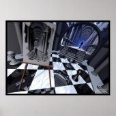 Tiefenwahrnehmung Poster (Vorne)