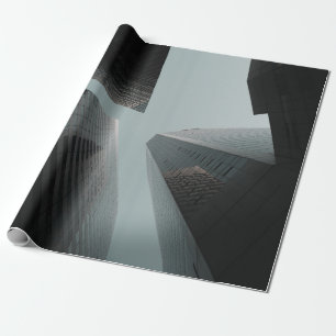 TIEFENWINKEL-FOTOGRAFIE VON GEBÄUDEN BEI TAGESLICH GESCHENKPAPIER