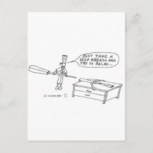 Tiefer Atem Postkarte