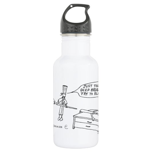 Tiefer Atem Trinkflasche (Vorderseite)