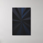 Tiefer blauer Wirbel Leinwanddruck (Vorderseite)
