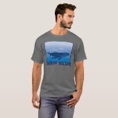 Tiefer Blauwal T-Shirt (Vorne ganz)