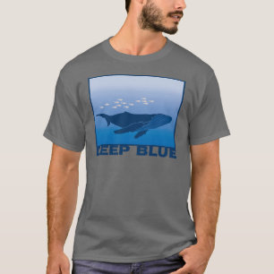 Tiefer Blauwal T-Shirt