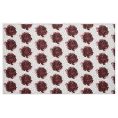 Tiefer Burgund-Rote Wasserfarbe Stoff (Fat Quarter (45,7 x 55,9 cm))