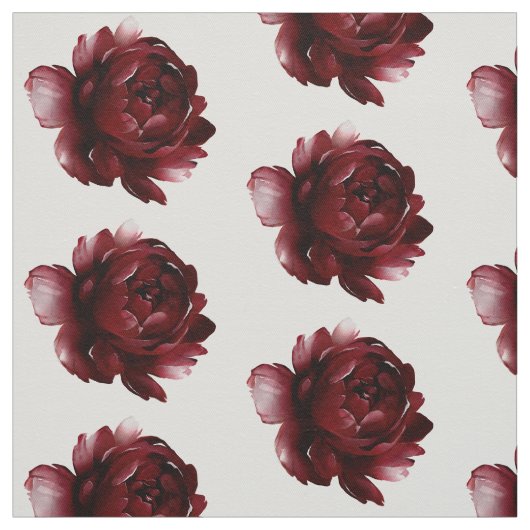 Tiefer Burgund-Rote Wasserfarbe Stoff (Muster)