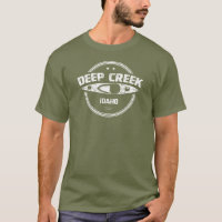 Tiefer Creek Wild und Landschaftlicher Fluss Idaho