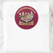 Tiefer Fryed großer Aufkleber (Tasche)
