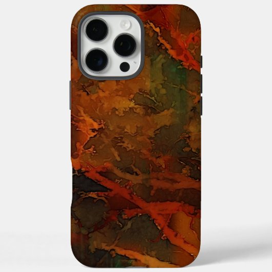 Tiefer Herbst reichlich Abstrakter Fall Case-Mate iPhone Hülle (Rückseite)