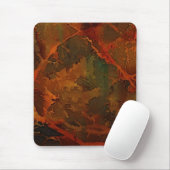 Tiefer Herbst reichlich Abstrakter Fall Mousepad (Mit Mouse)