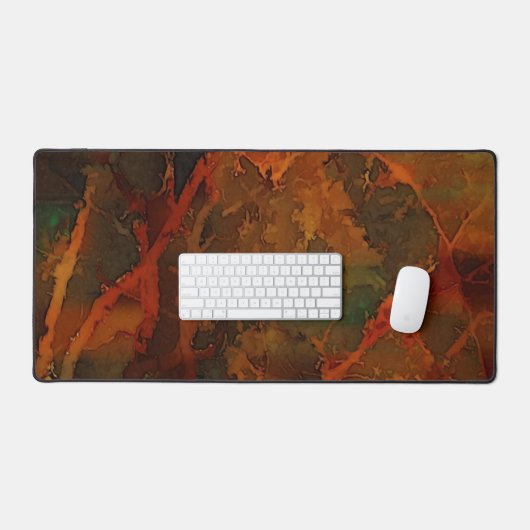 Tiefer Herbst reichlich Abstrakter Fall Schreibtischunterlage (Tastatur & Maus)