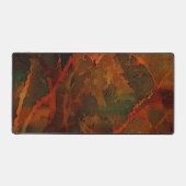 Tiefer Herbst reichlich Abstrakter Fall Schreibtischunterlage (Vorderseite)