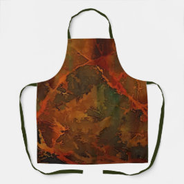 Tiefer Herbst reichlich Abstrakter Fall Schürze