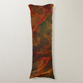 Tiefer Herbst reichlich Abstrakter Fall Seitenschläferkissen (Vorderseite Vertikal)