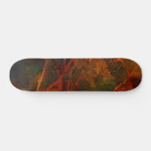 Tiefer Herbst reichlich Abstrakter Fall Skateboard (Horizontal)