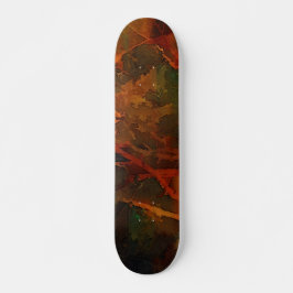 Tiefer Herbst reichlich Abstrakter Fall Skateboard