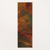 Tiefer Herbst reichlich Abstrakter Fall Yogamatte (Vorderseite)