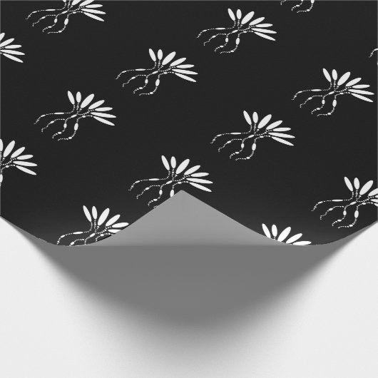 Tiefer Octo Entwurf Geschenkpapier (Ecke)