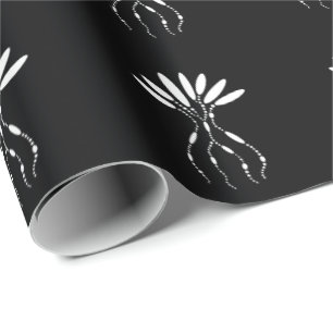 Tiefer Octo Entwurf Geschenkpapier
