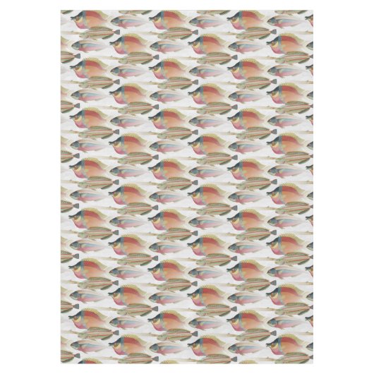 Tiefer Ozean-wunderbares Fisch-Geschirr Tischdecke (Vorderseite)