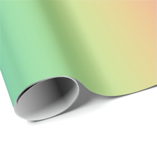 Tiefer Regenbogen-Gradient Geschenkpapier (Rolleneckpunkt)