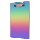 Tiefer Regenbogen-Gradient Klemmbrett (Links)