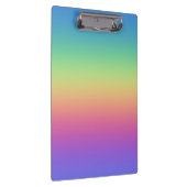 Tiefer Regenbogen-Gradient Klemmbrett (Rechts)