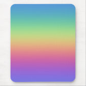 Tiefer Regenbogen-Gradient Mousepad (Vorne)